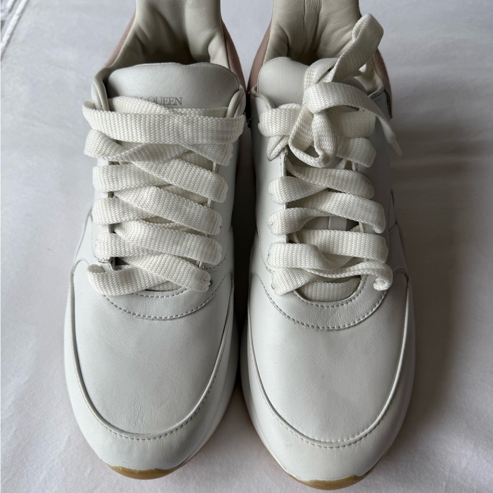 White Leather Sneakers